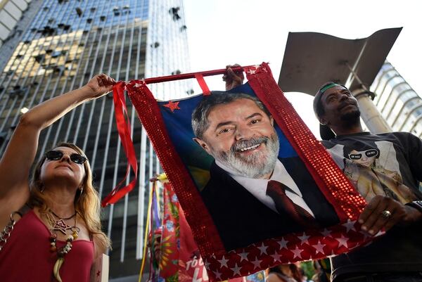 Simpatizantes de Lula (AFP)