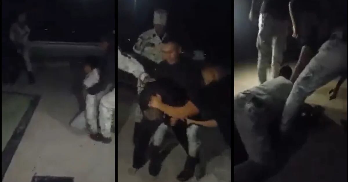 A suspected National Guard sergeant beat and overpowered a suspected lieutenant in Guerrero