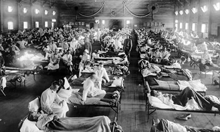  La gripe española mató a 50 millones de personas
