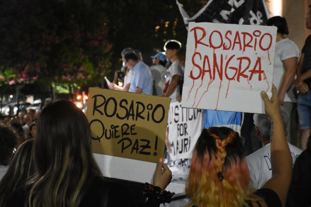Marcha por la inseguridad en Rosario