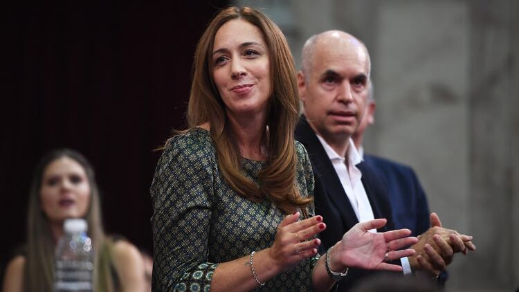 María Eugenia Vidal y Horacio Rodríguez Larreta