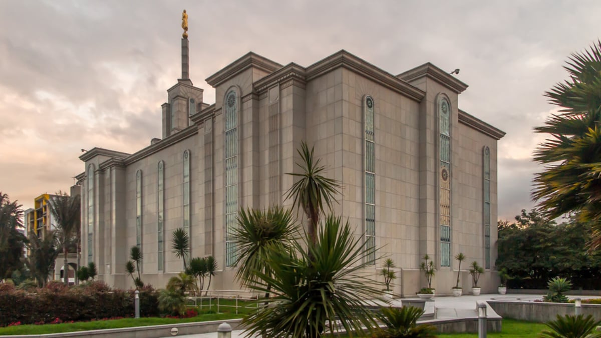 Templo mormón en Bogotá