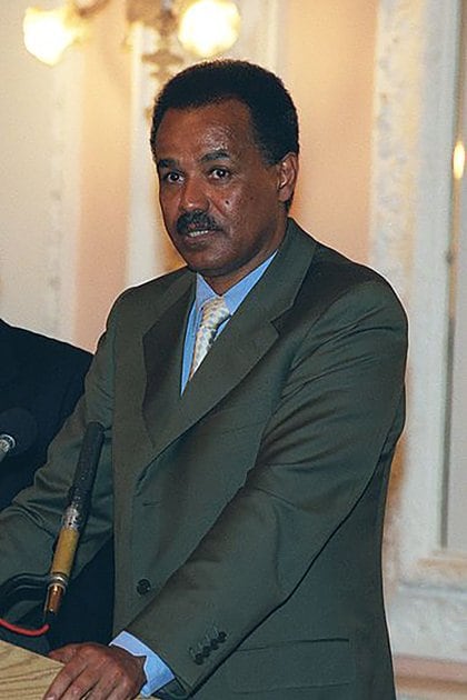Isaias Afewerki, presidente de Eritrea