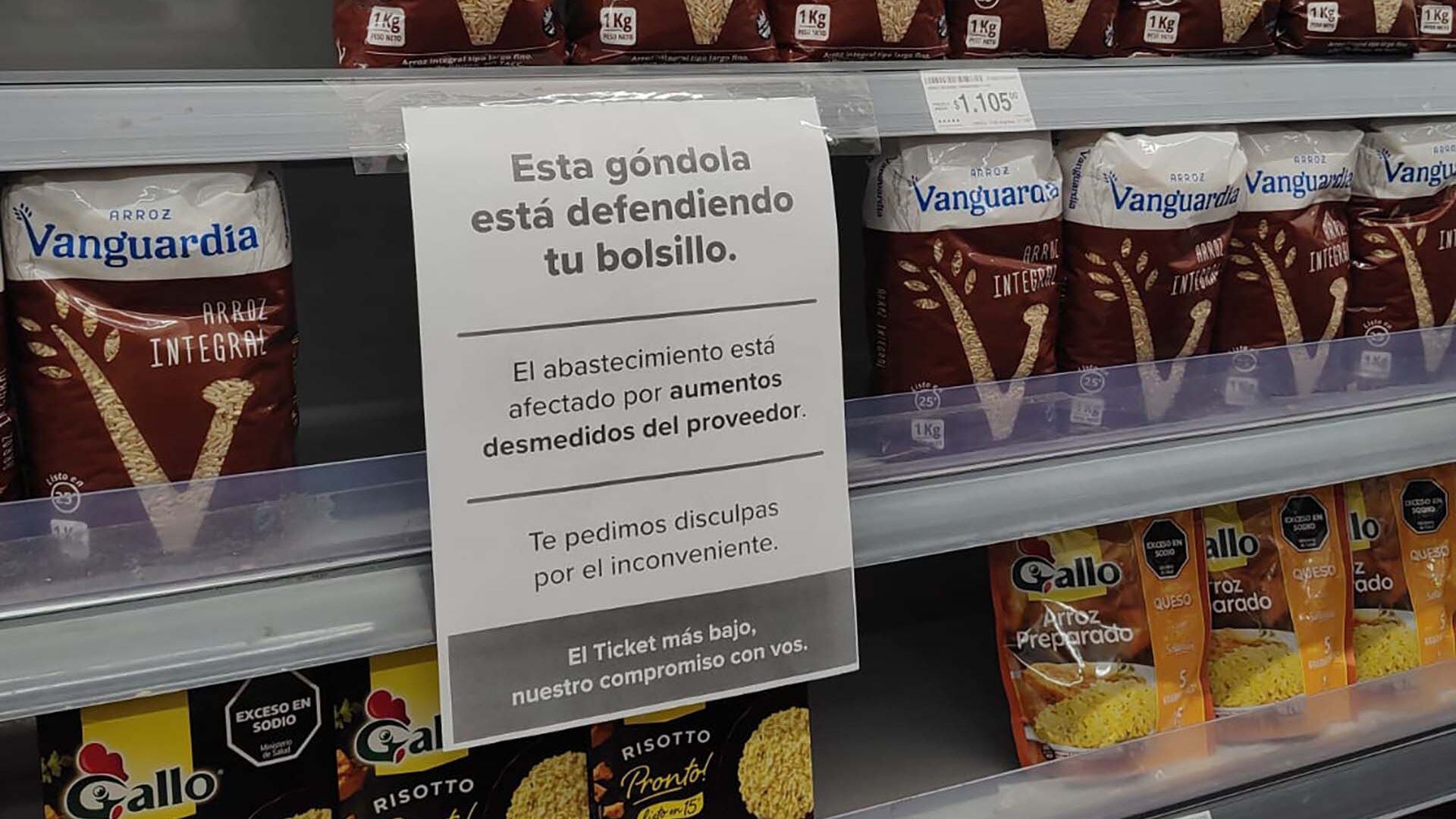 precios supermercados carteles