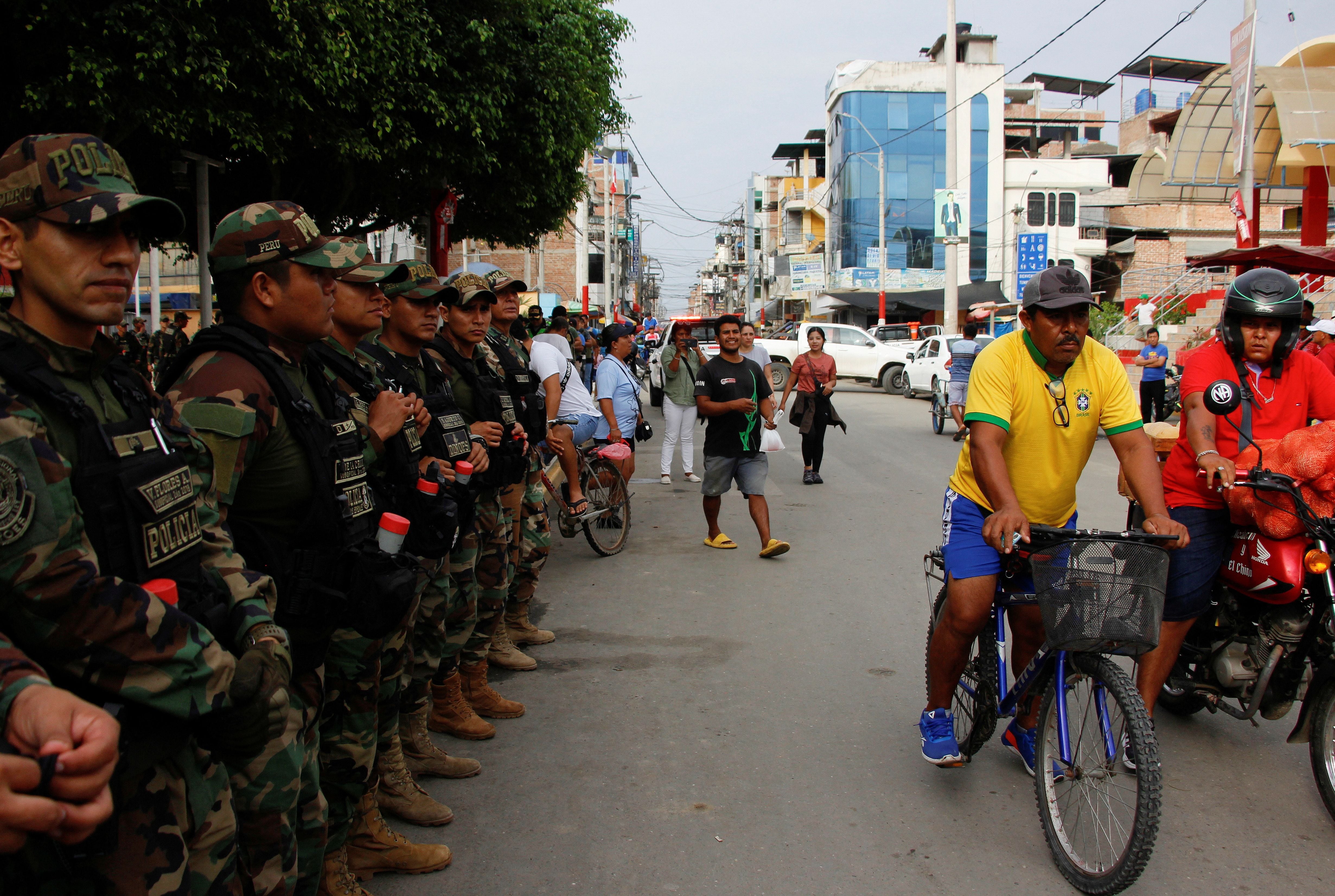 El Ejército de Ecuador se movilizó ante la ola de violencia en el país (REUTERS)