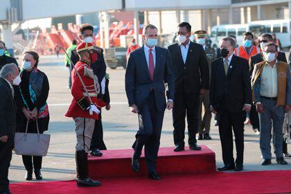 El rey de España llega a Bolivia para la investidura de Arce como  presidente - Infobae
