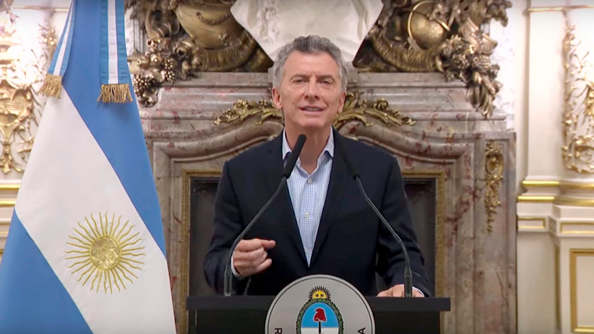 El anuncio del expresidente Mauricio Macri en 2018 sobre el inicio de negociaciones con el FMI