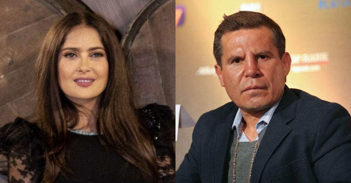 The photo of Salma Hayek and Julio César Chávez revealing the story of his superstition romance