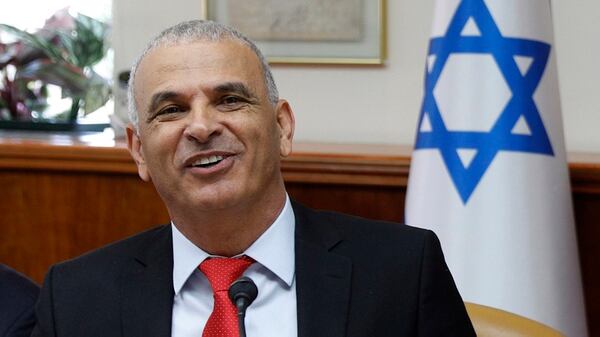 Moshe Kahlon, ministro de Finanzas de Israel (Gali Tibbon/Pool via AP)