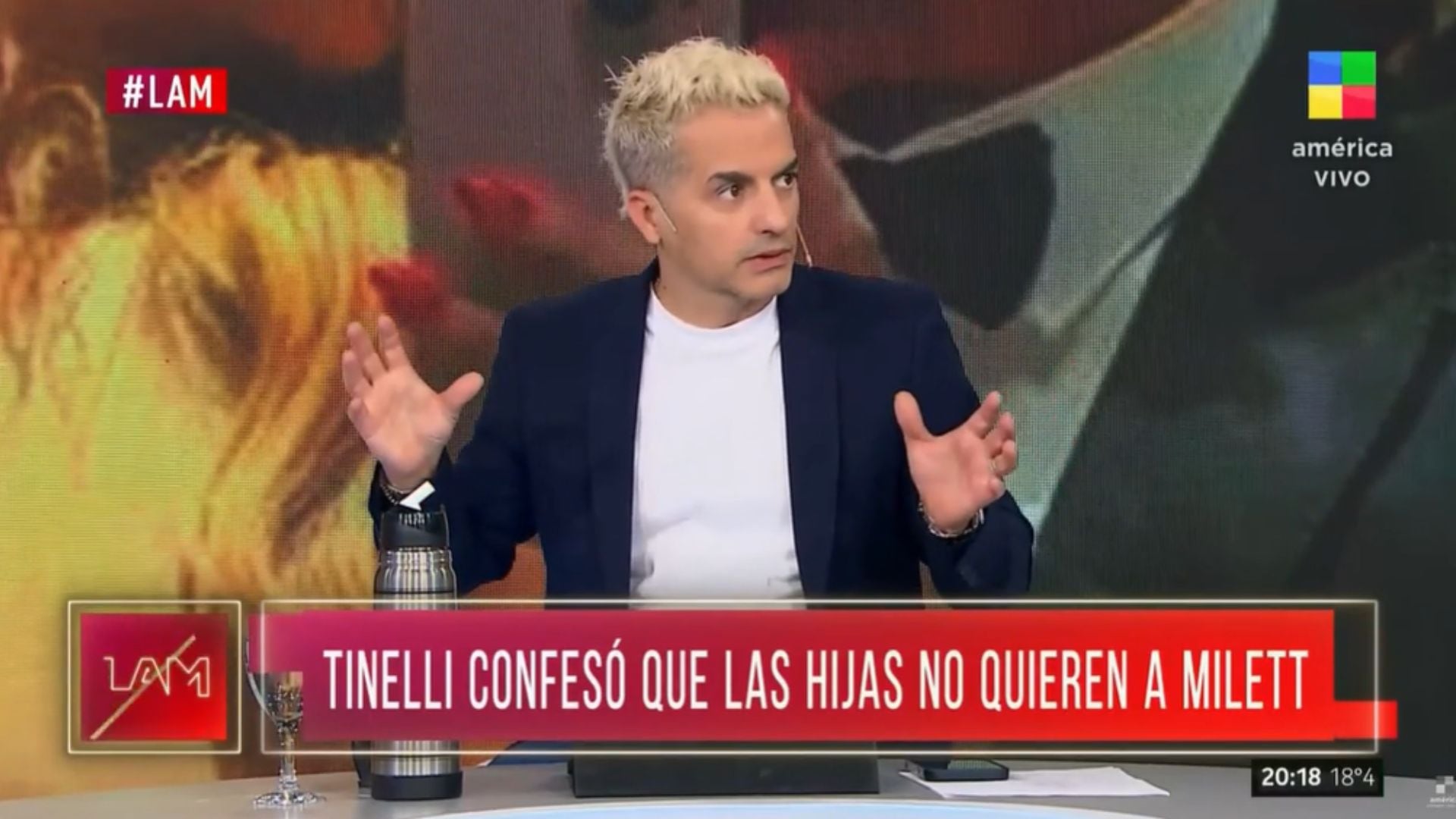 Ángel de Britto hizo revelación sobre Milett Figueroa. Captura/América TV