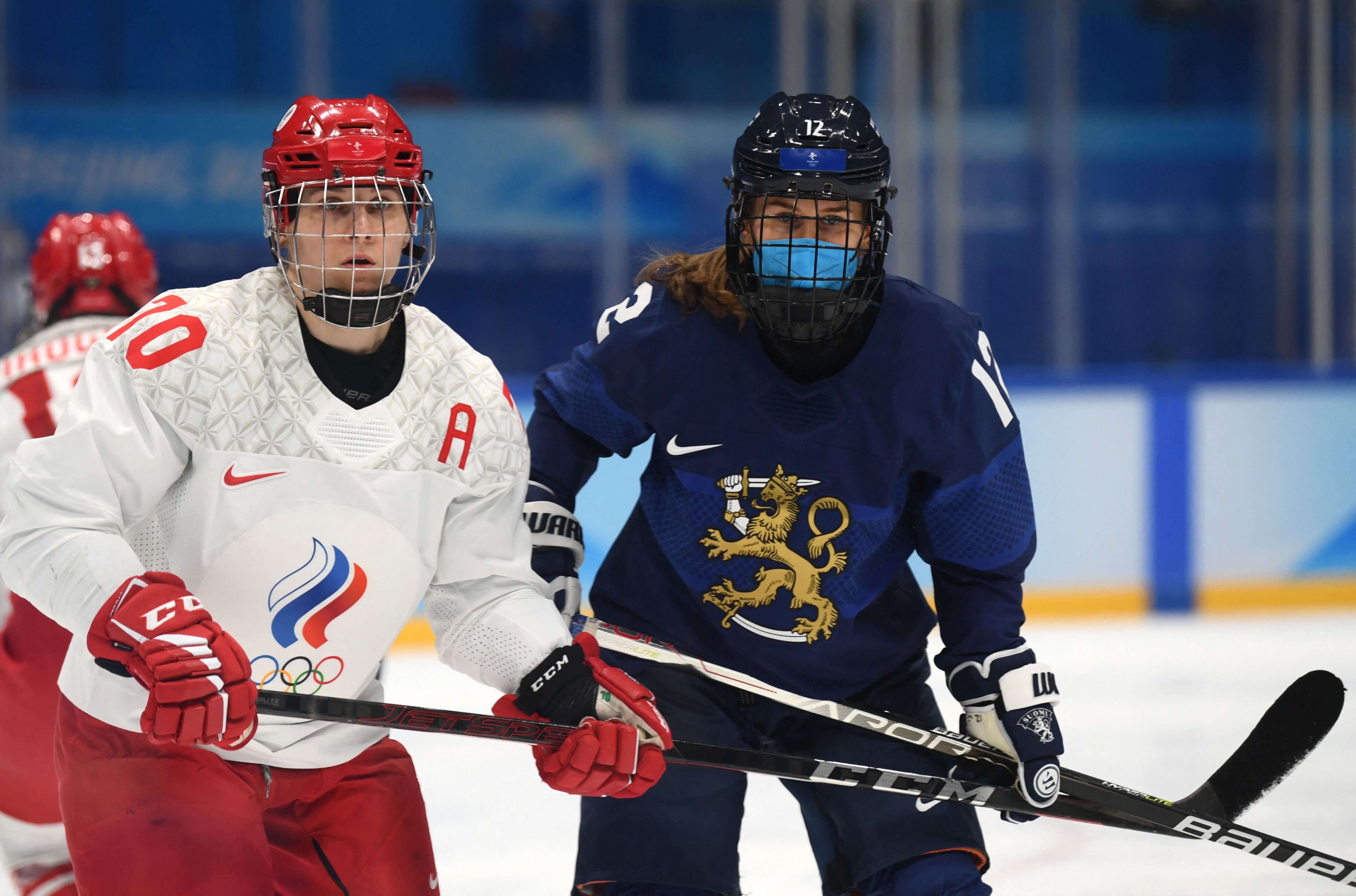Finland: Women's Olympic hockey team