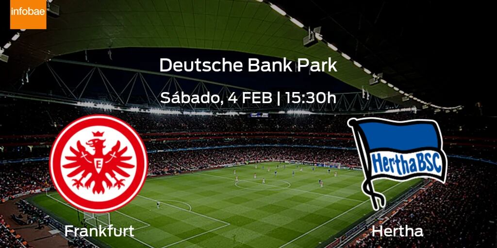 Previa de la Bundesliga: Eintracht Frankfurt vs Hertha Berlín