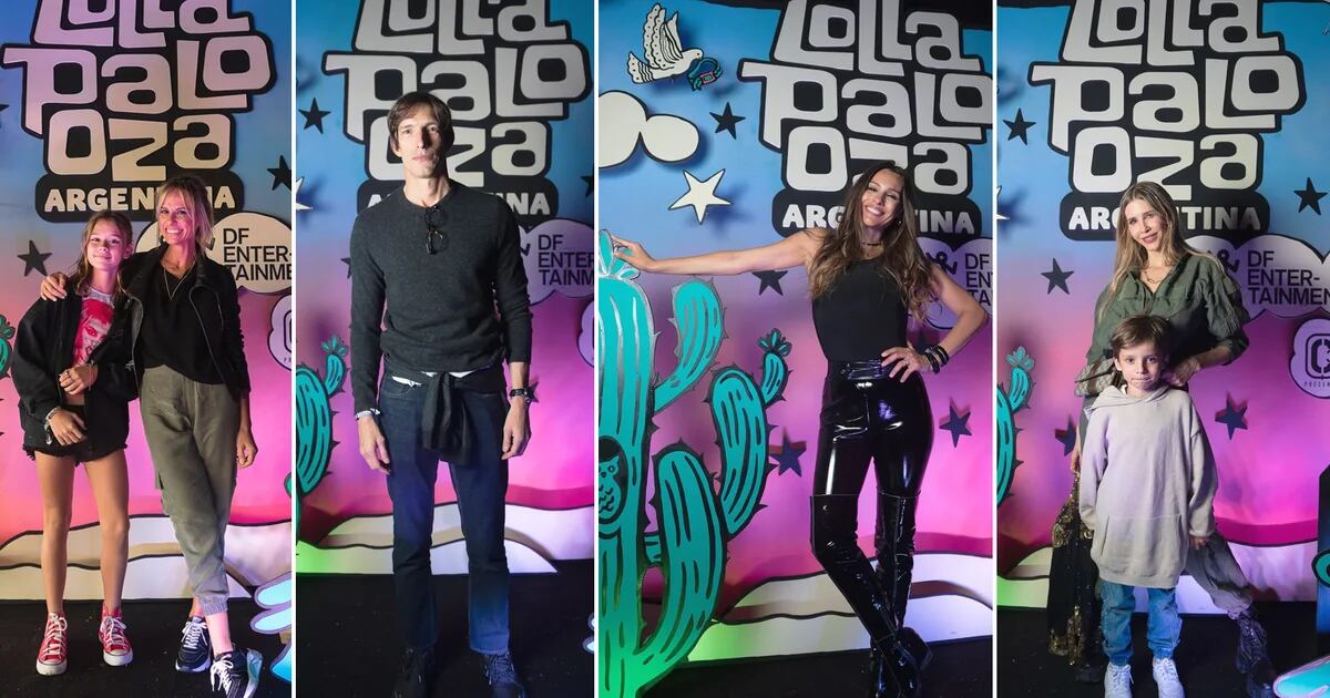 Celebrity Schaut Auf Die Erste Nacht Von Lollapalooza Argentina 2022