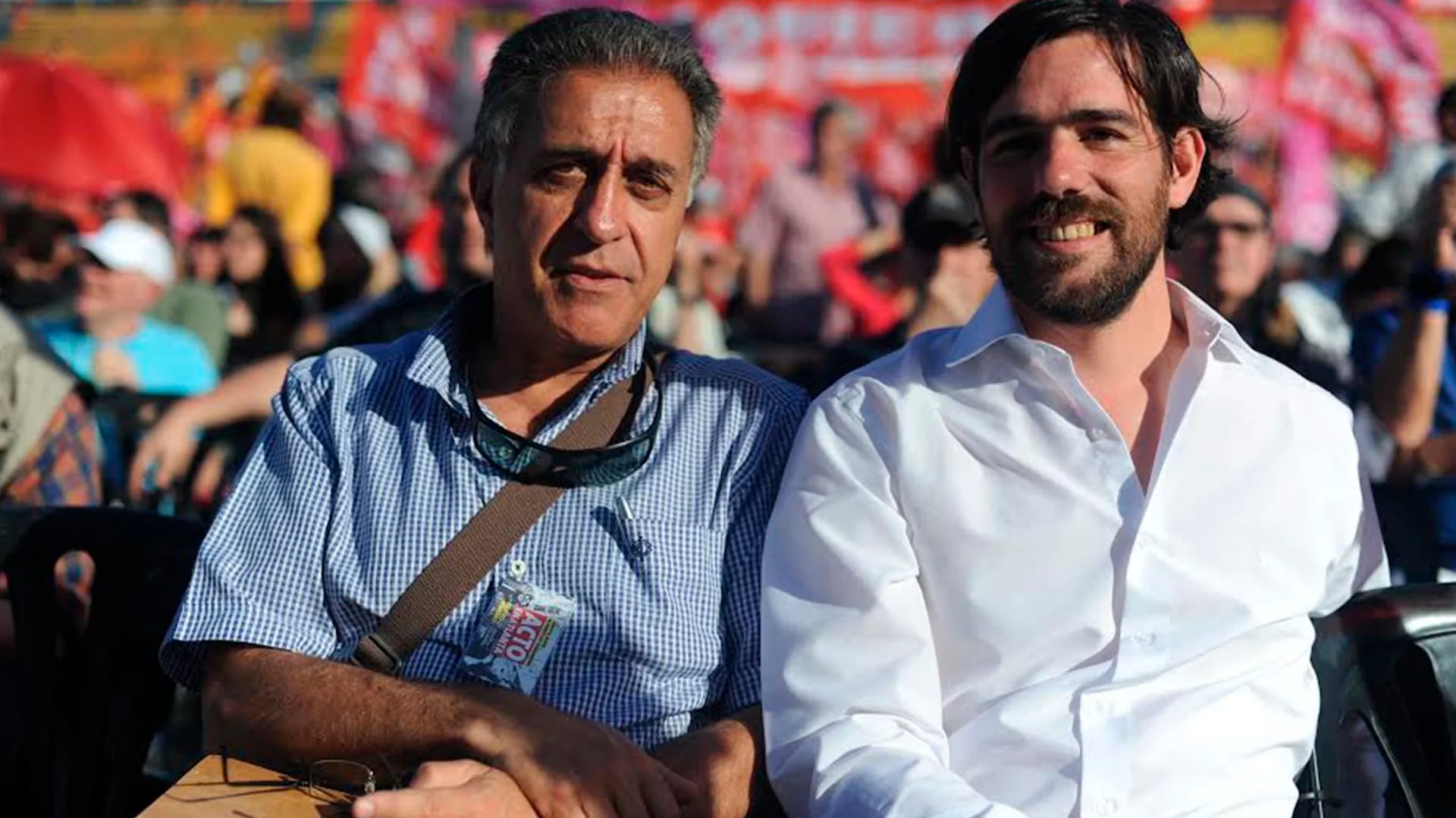 Néstor Pitrola y Nicolás del Caño se disputan el primer lugar para encabezar la boleta de diputados nacionales. (Prensa Partido Obrero)