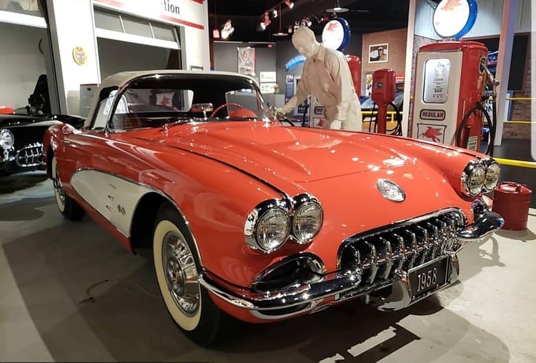 El museo dedicado a un modelo, el Corvette, un clásico de casi 70 años.