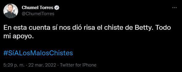 丘梅尔·托雷斯为佩尼亚·涅托的笑话为比阿特丽斯·古铁雷斯·穆勒辩护