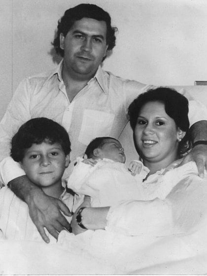 La familia Escobar. Fotografía cortesía de la familia Escobar.