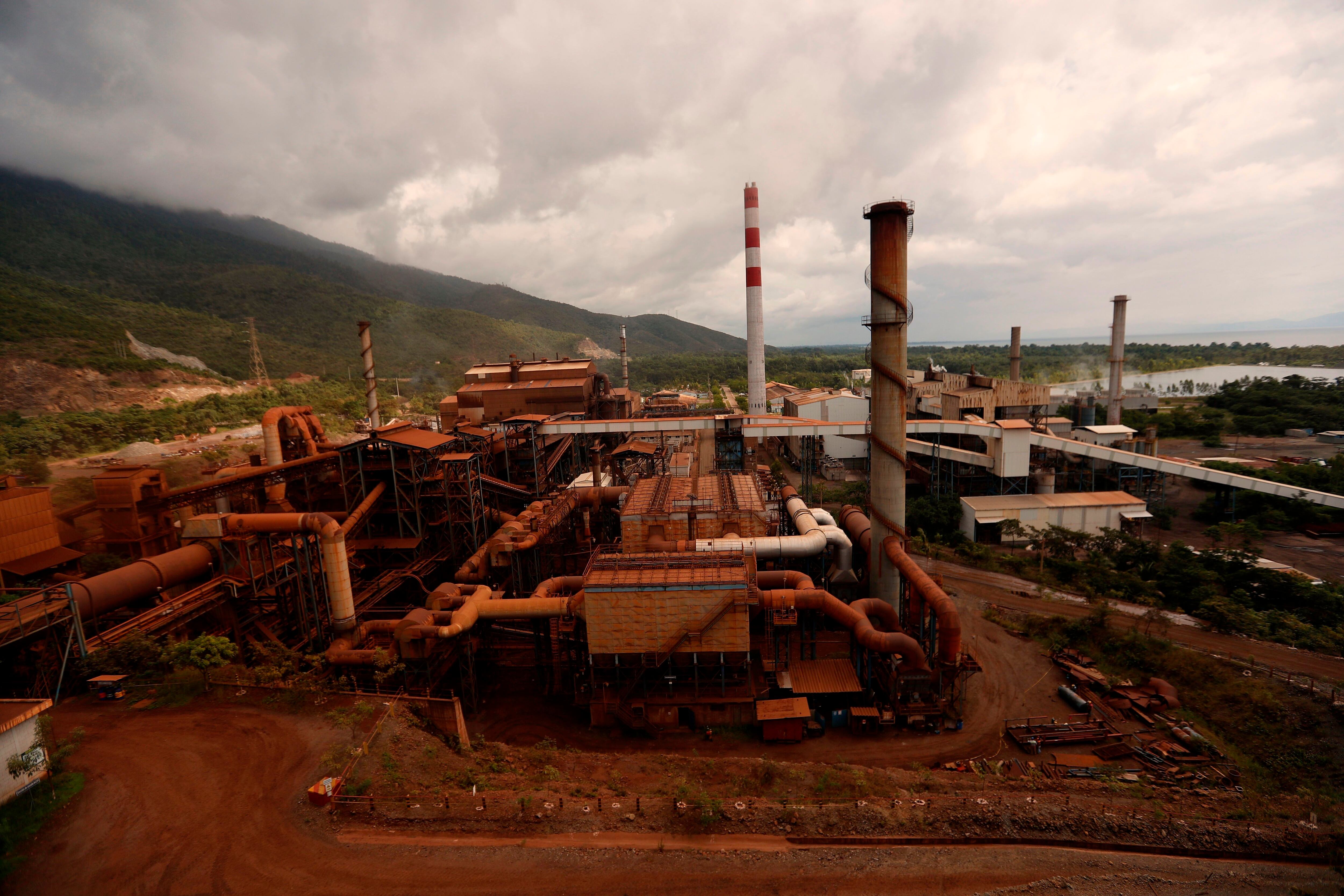 Vista general de las operaciones de una mina de níquel en el departamento de Izabal (Guatemala), en una fotografía de archivo. EFE/Esteban Biba