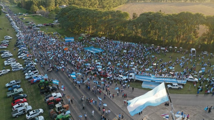 El reclamo del sábado en Avellaneda (Pablo Lupa)