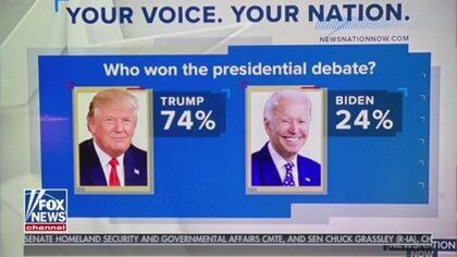 The Fox News Network le dio a Donald Trump el ganador en el último debate presidencial 