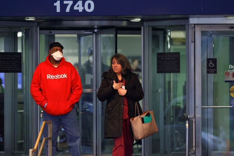 El Hospital universitario de Illinois, en Chicago, Illinois (REUTERS/Joshua Lott)