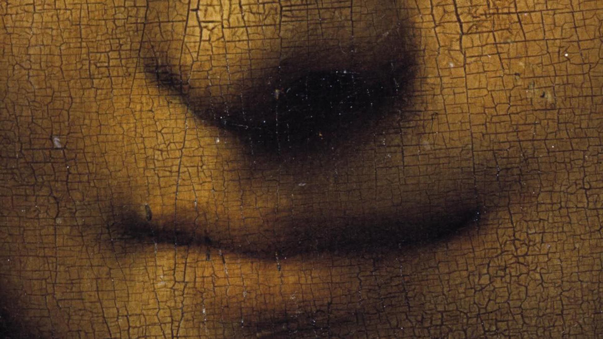 Los científicos creen que Leonardo probablemente usó polvo de óxido de plomo para espesar y ayudar a secar su pintura cuando comenzó a trabajar en el retrato.