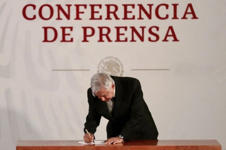 La Oficina de Presidencia asegura que no encuentra dicho documento (Foto: Presidencia de MÃ©xico)