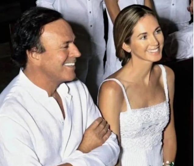 Julio Iglesias y Miranda se casaron en 2010 y llevan más de 30 años juntos (Instagram)