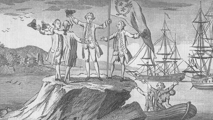 El Reino Unido solo había fundado en 1765 el fuerte de Puerto Egmont, en un islote llamado Saunders. Foto: Archivo DEF.