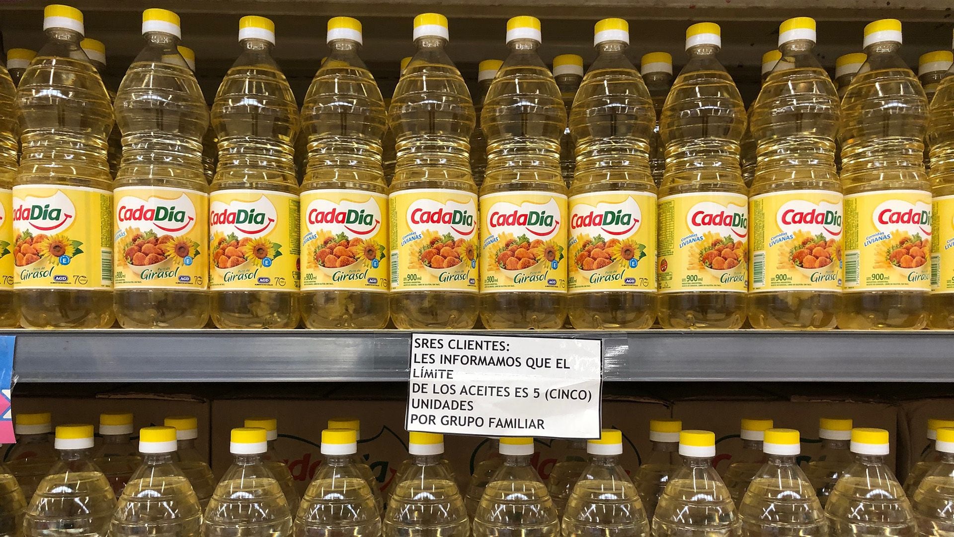 El proyecto establece que cada empresa no podrá tener más de 30% del espacio en góndola de cada categoría de producto