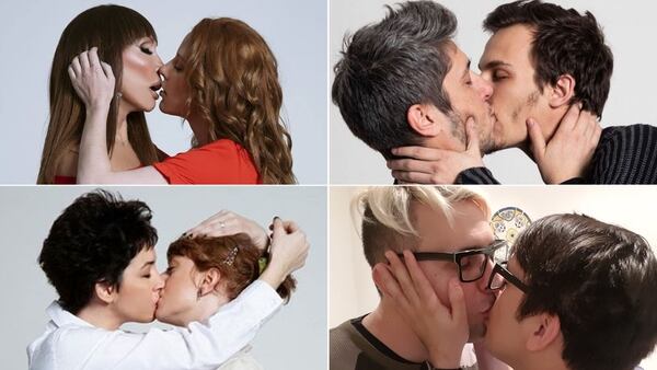 Besos y amor: las fotos de los famosos por el Día Internacional del Orgullo Gay