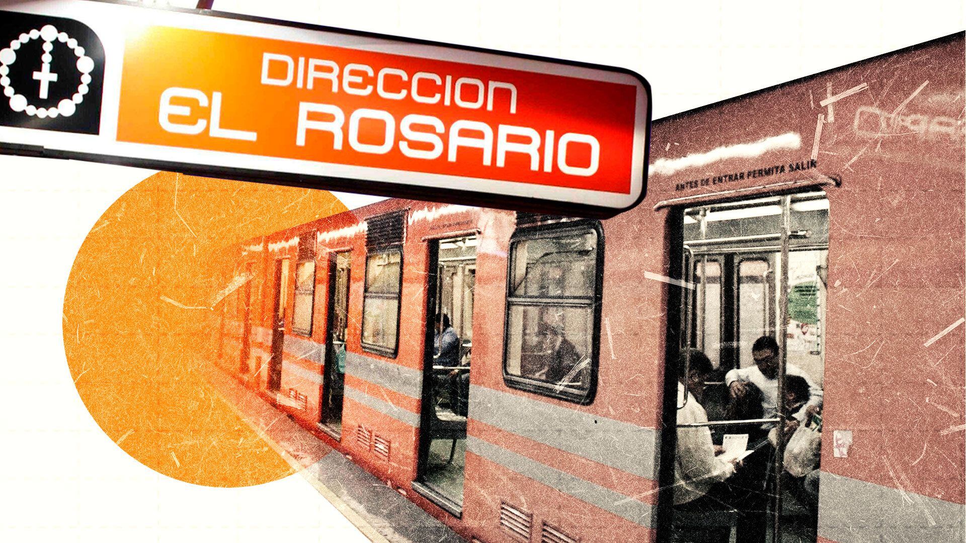 El Rosario: La estación de Metro que une a dos líneas con el transbordo más corto de la Ciudad de México (Ilustración Infobae México/ 
Jesús Abraham Aviles Ortiz)