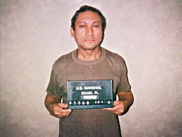El general Manuel Antonio Noriega hizo parte de los negocios de Pablo Escobar - crédito EFE