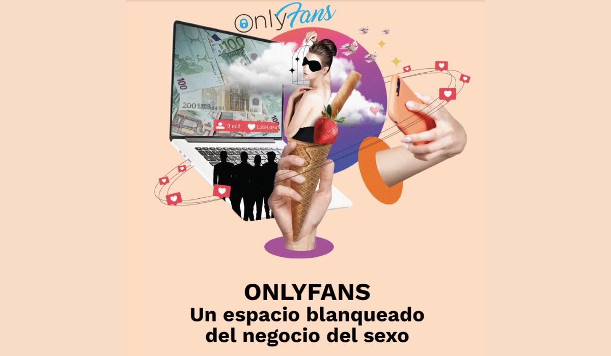 El informe elaborado por la Federación de Mujeres Jóvenes, fue titulado “Onlyfans. Un espacio blanqueado del negocio del sexo”. (FMJ)