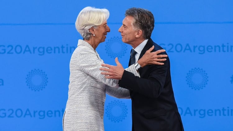 Lagarde y Macri (Manuel Cortina)