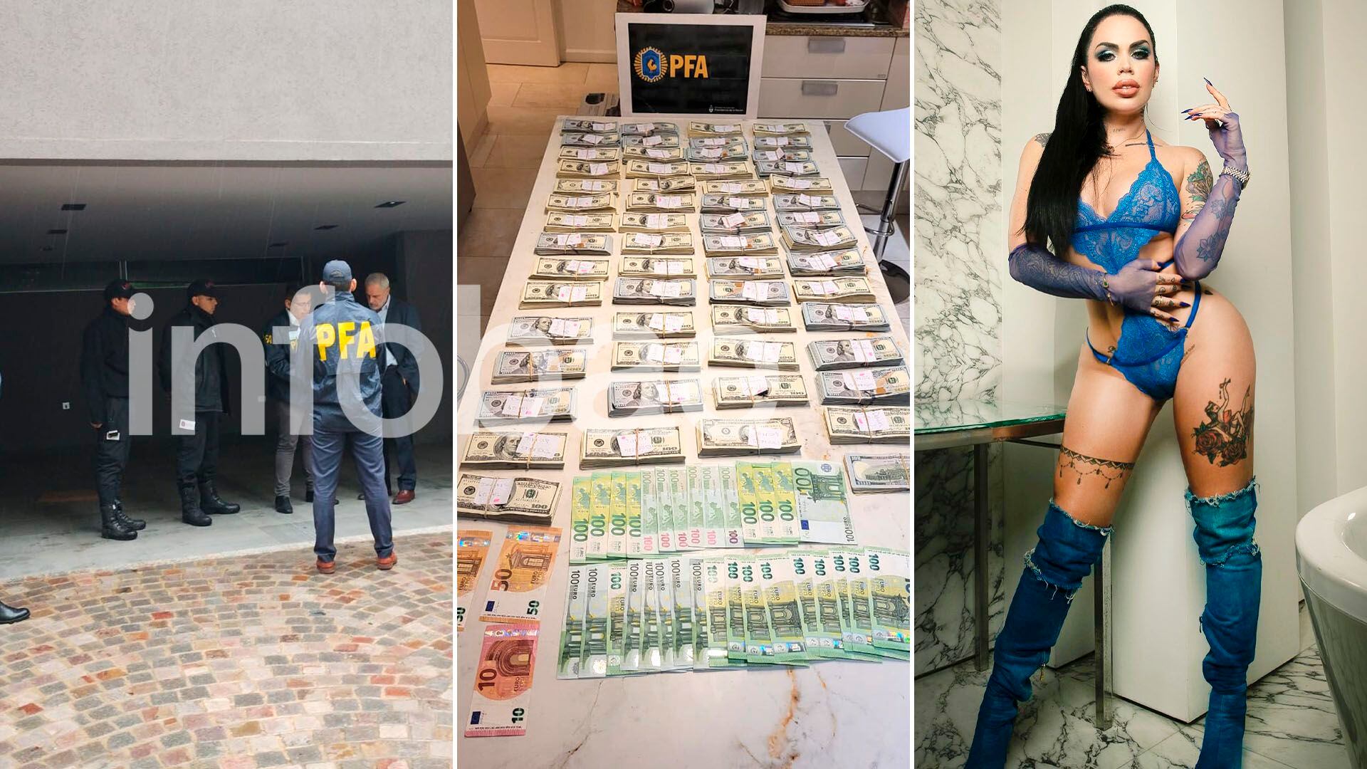 La reacción de Sofía Clerici tras el allanamiento en el que le secuestraron casi 600 mil dólares