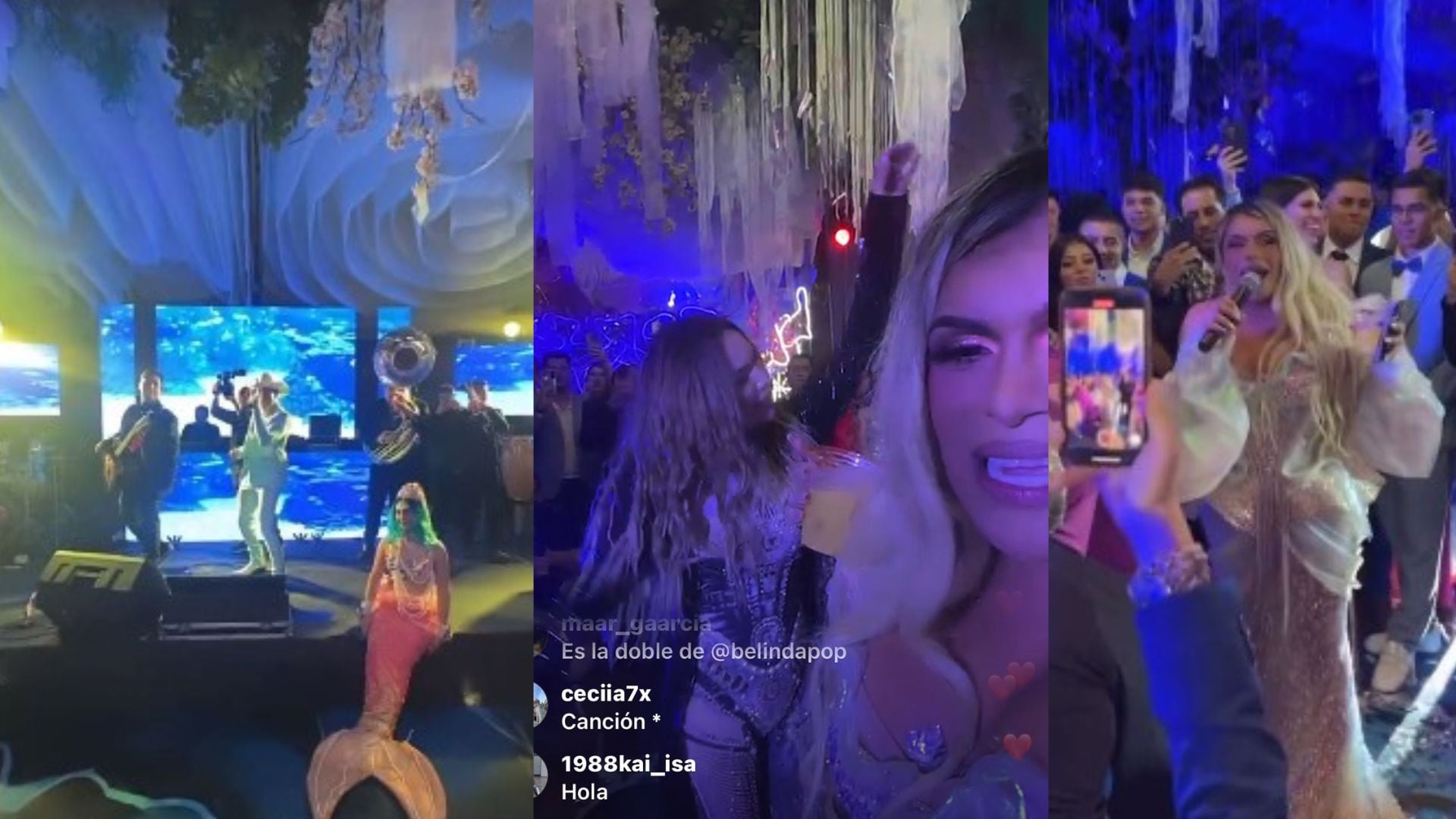 La doble de Belinda, Los Horóscopos de Durango y Fer Corona le cantaron a la influencer.
(@lupitacadrdozaofficial / @soywendyguevaraoficial)