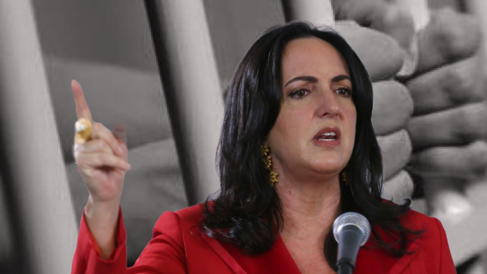 María Fernanda Cabal también sería objetivo de posible atentado por parte del ELN. Foto: Colprensa