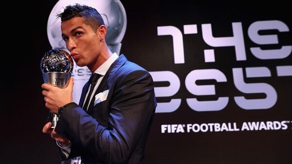 Cristiano Ronaldo fue el ganador del premio ‘The Best’ en 2016 y 2017 (Getty Images)