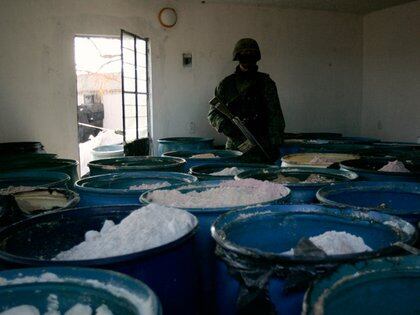  El Operativo Rompeolas que pretende enfrentar al crimen organizado que produce drogas sintética.  (Foto: Reuters)