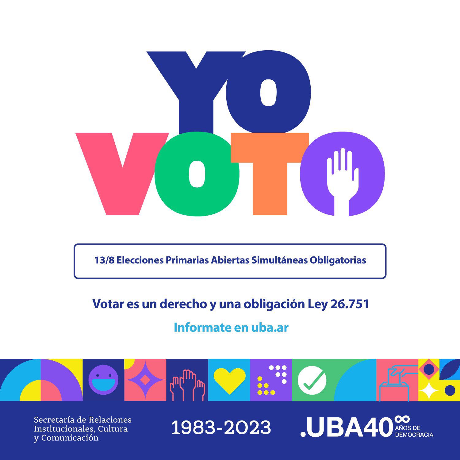 elecciones 2023 paso argentina uba campaña