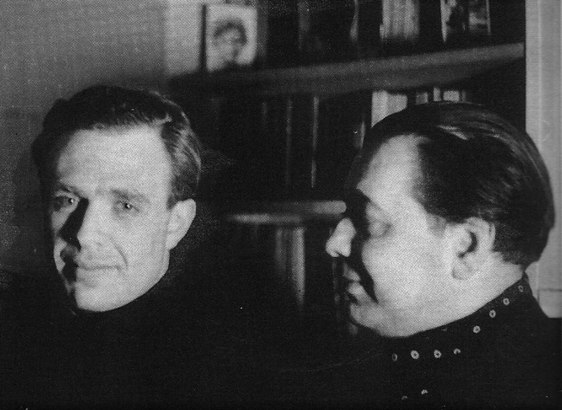 Jorge Luis Borges y Adolfo Bioy Casares