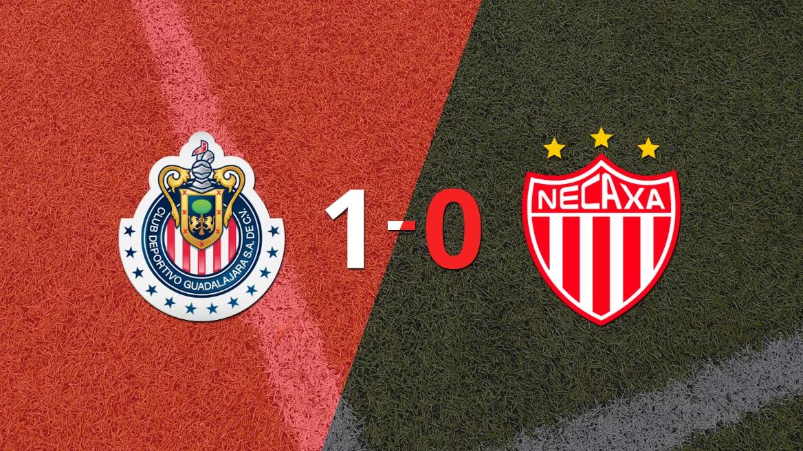En su casa Chivas derrotó a Necaxa 1 a 0