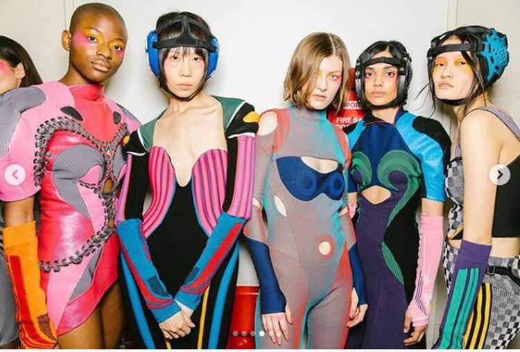 Los diseños vanguardistas de los estudiantes de Central Saint Martins (@voguemagazine)