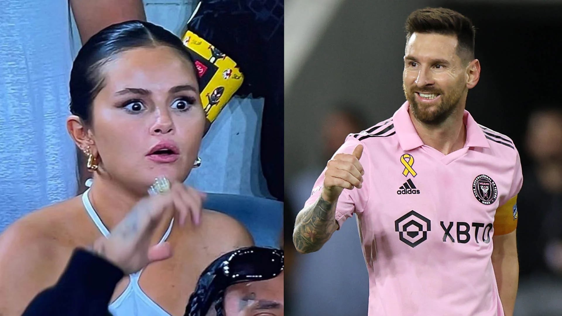 La declaración de amor de Selena Gómez a Messi tras quedar impactada por su actuación en el triunfo del Inter Miami