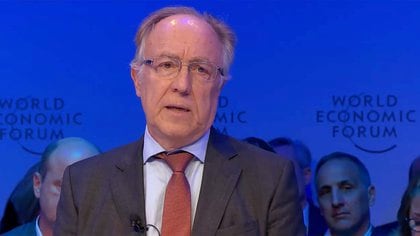 El presidente de YPF y ex secretario de Finanzas, Guillermo Nielsen, representó a la Argentina en Davos en 2020