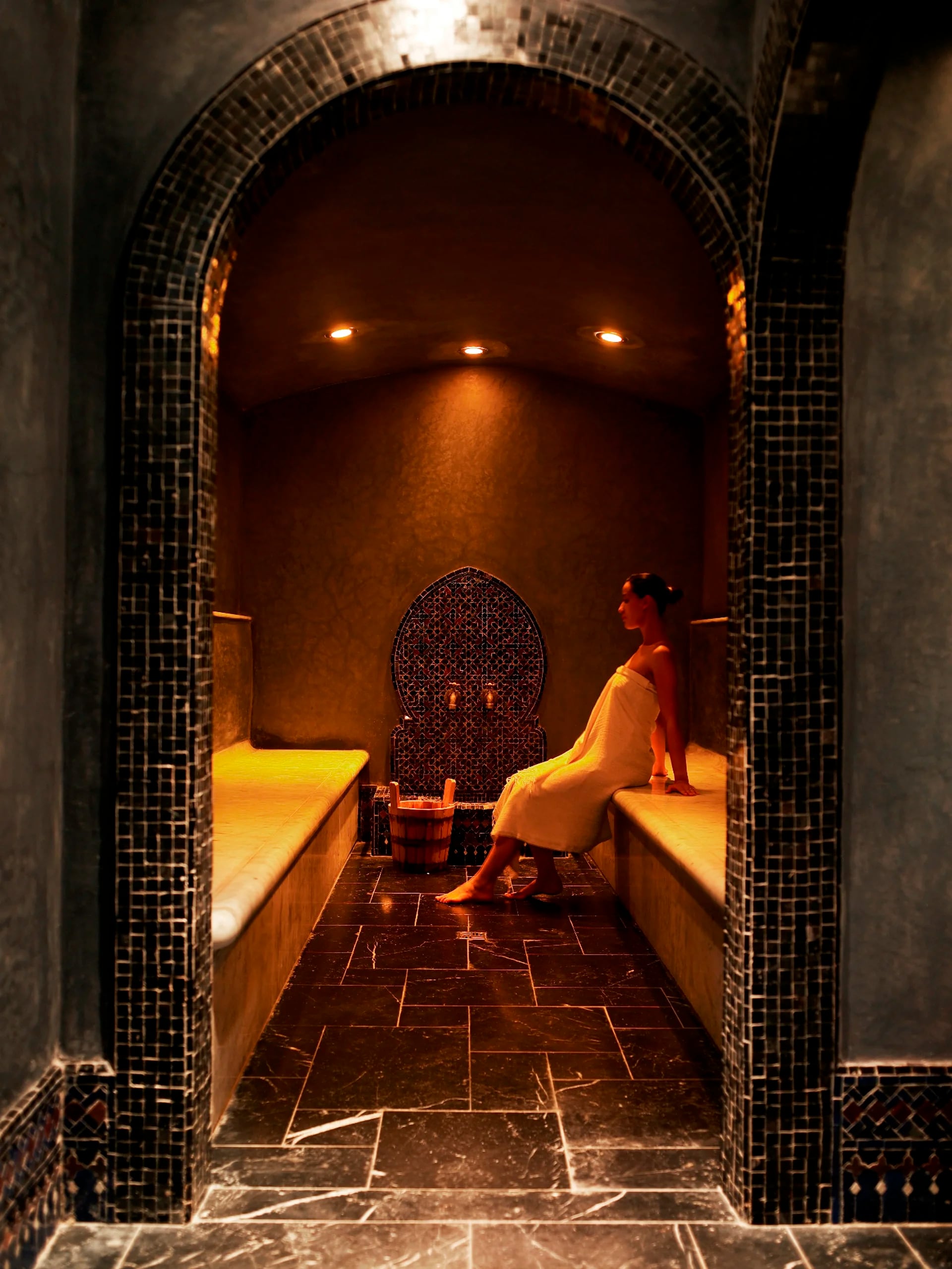 El sauna y las salas de vapor, clasicos de los mejores spa del mundo (Fine Hotels Spa & Resort of The World)