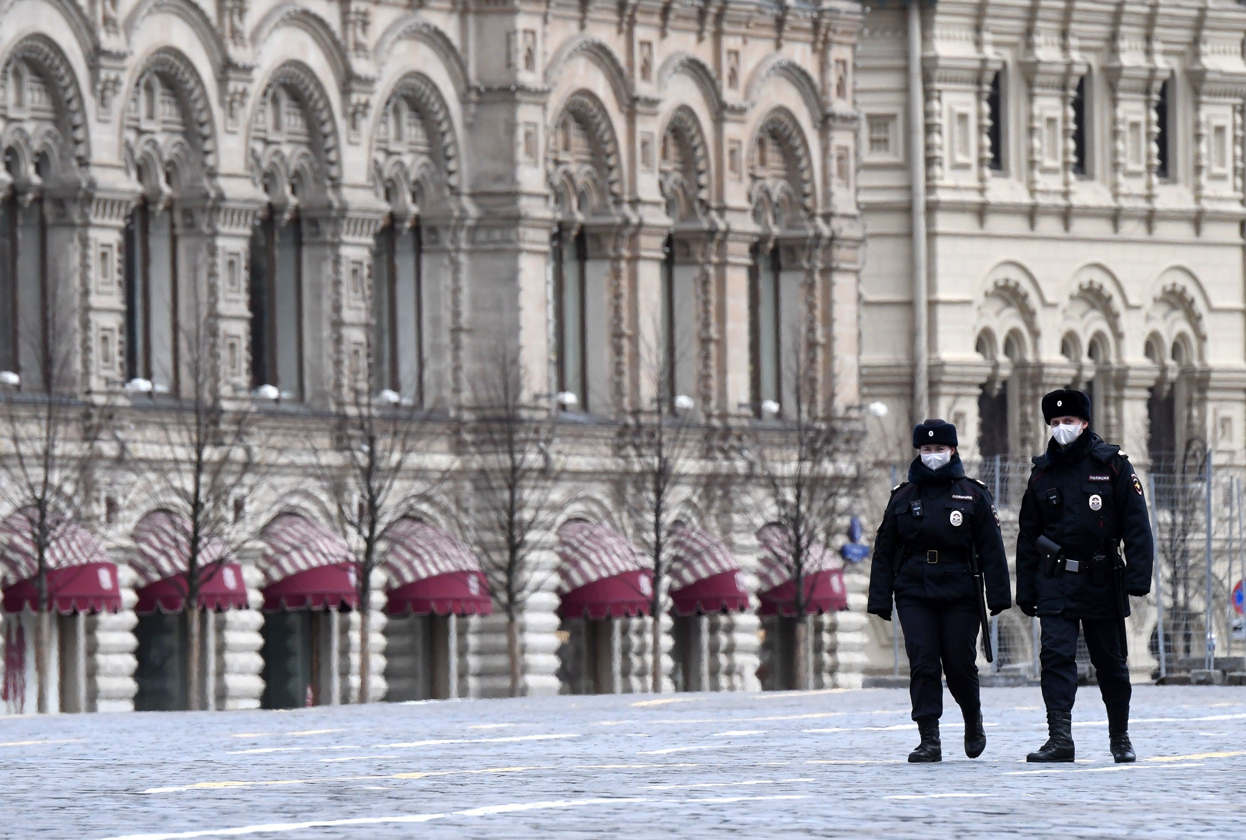 12/02/2021 Imagen de archivo de policías rusos.POLITICA EUROPA RUSIA INTERNACIONALCONTACTO PHOTO