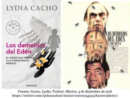 Portada de Los Demonios del Edén (Foto: Twitter)