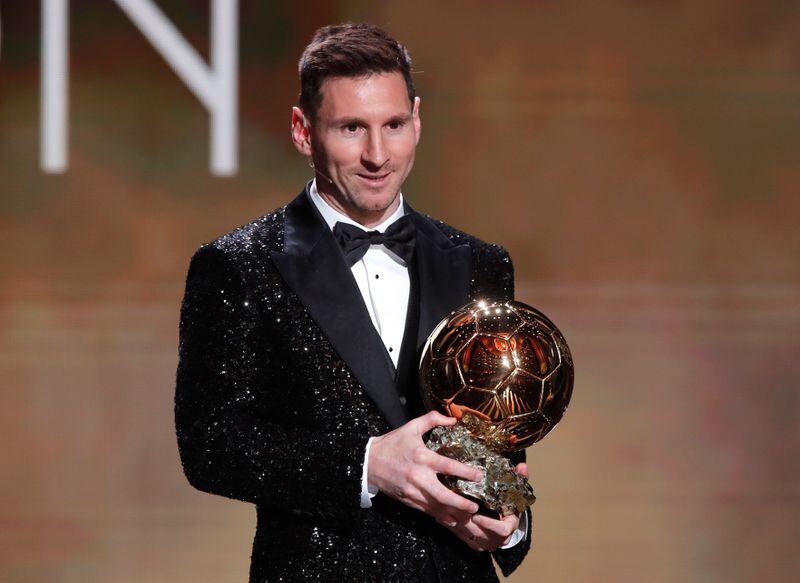 Messi ganó su séptimo Balon de Oro (Reuters)